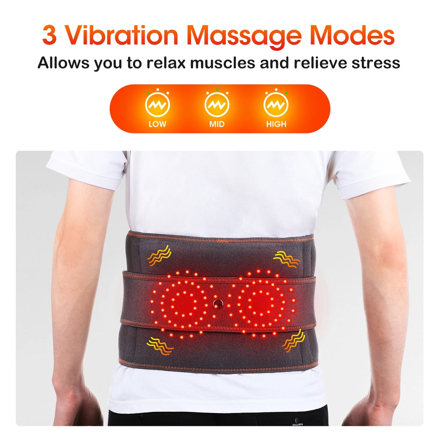 Lumbar Relief Massage Belt™