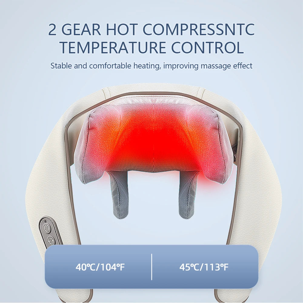 Luxury Wireless Neck & Shoulder Massager™