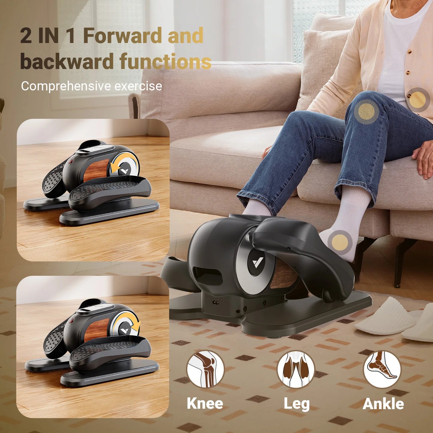 Under-Desk Fitness Elliptical™