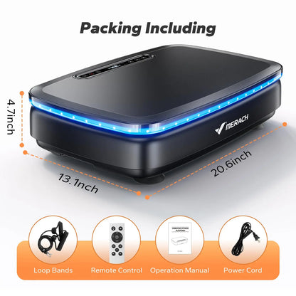 ✅ MERACH Vibration Plate – Real People. Real Results. Fast Relief & Daily Energy