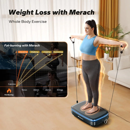✅ MERACH Vibration Plate – Real People. Real Results. Fast Relief & Daily Energy