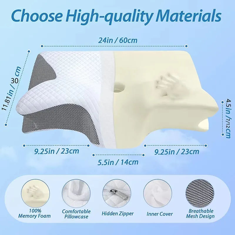 ErgoComfort Butterfly Pillow™