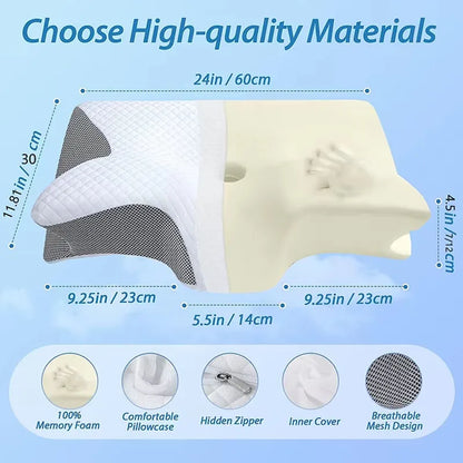 ErgoComfort Butterfly Pillow™