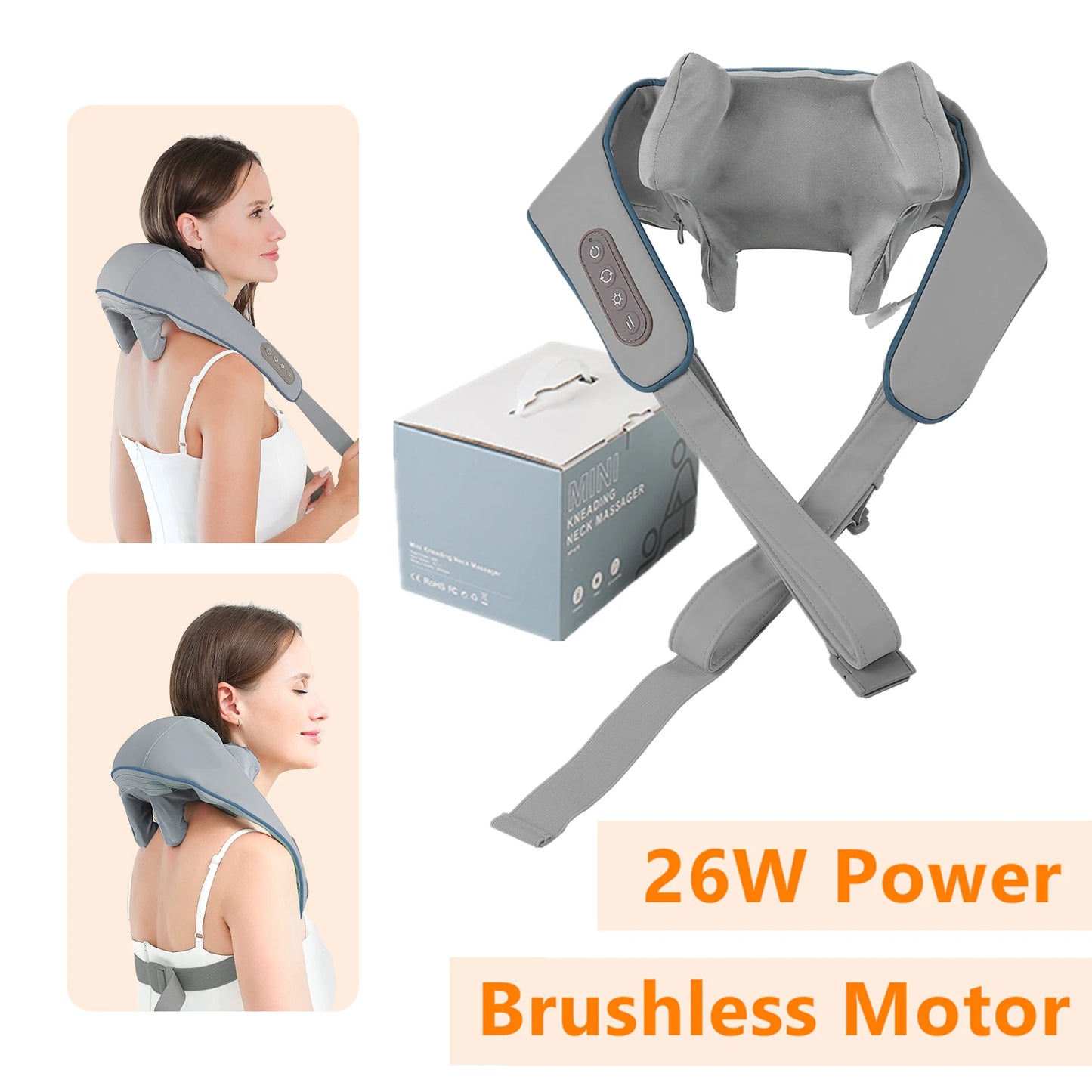 Luxury Wireless Neck & Shoulder Massager™