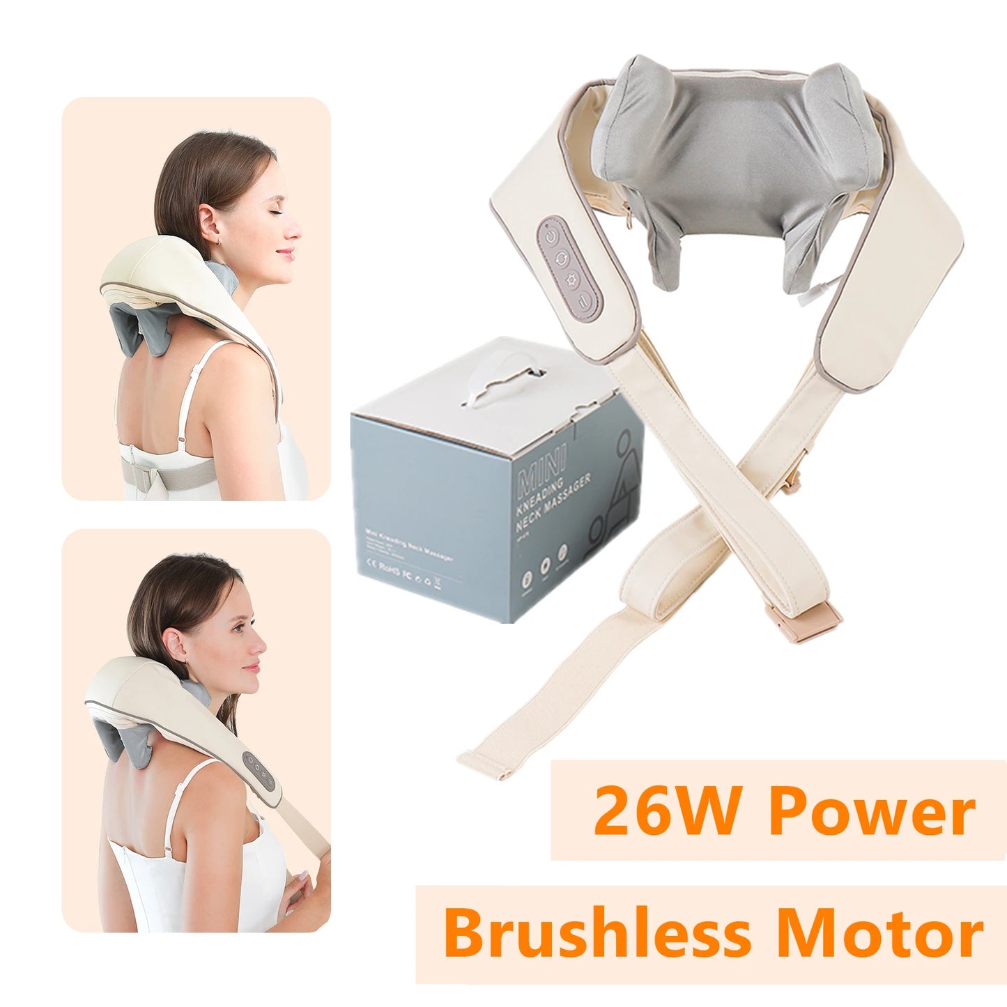 Luxury Wireless Neck & Shoulder Massager™
