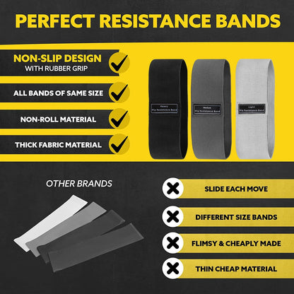 Premium Hip Resistance Workout Bands™